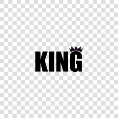 Crown and King typography