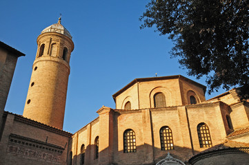 Fototapeta na wymiar Ravenna, la Basilica di San Vitale
