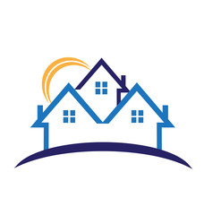 House real estate business vector