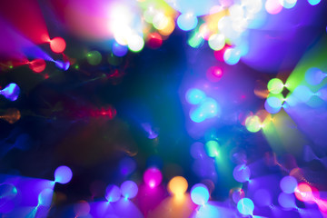 Abstract bokeh background.