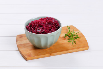 pickled red cabbage