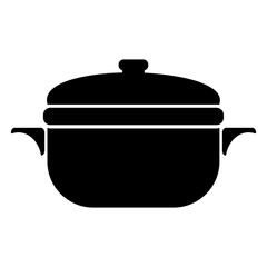 Kitchen pot icon