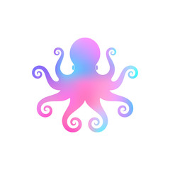 Colorful octopus