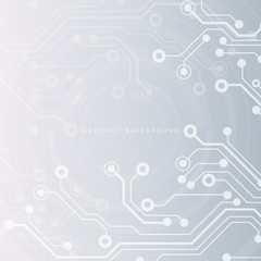 Circuit board, technology background. Vector illustration. EPS 10