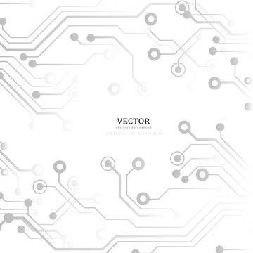 Circuit board, technology background. Vector illustration. EPS 10