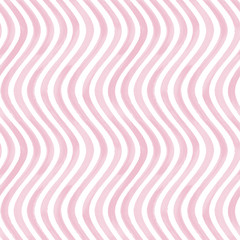 Pink and white wavy striped background