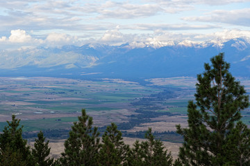 Fototapeta na wymiar Scenery in Western Montana