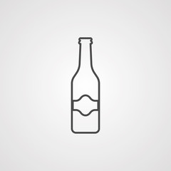 Beer bottle icon