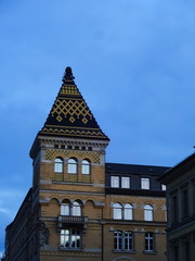Fototapeta na wymiar Leipzig city center 