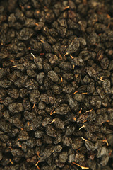 Dried black grape. Istanbul marketplace. Turkey
