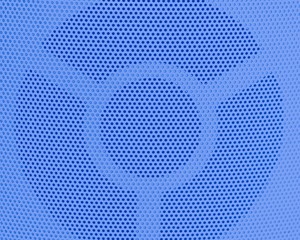 Close Up of White Metal Grid Texture Background