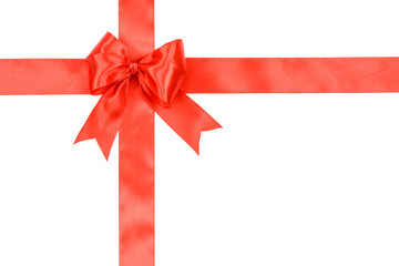 Red ribbon gift card