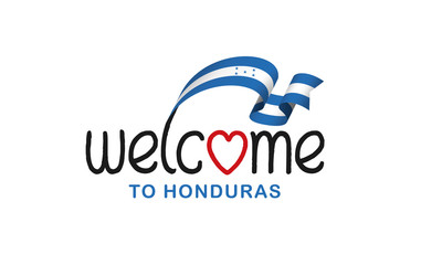Honduras flag background