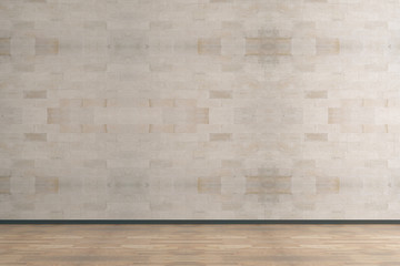 Clean interior with empty wall