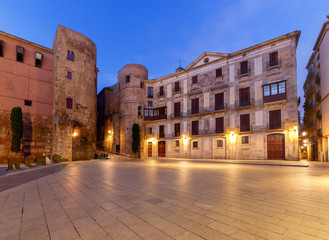 Fototapeta premium Barcelona. The Roman Gates.