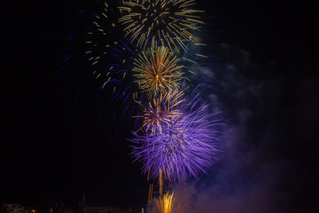 Fireworks in San Sebastian