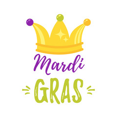 Mardi Gras greeting card © thruer
