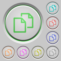 Copy document push buttons