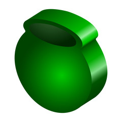 3d model of a money pot