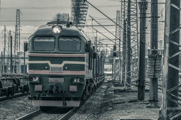 Diesel cargo locomotive