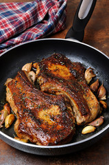 Fried pork loin