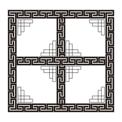 Traditional asian label