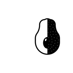 avocado icon. Elements of culture of Mexico icon. Premium quality graphic design icon. Simple love icon for websites, web design, mobile app, info graphics