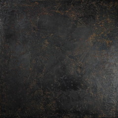 Abstract dark brown cement background, vintage grunge texture. Concrete.