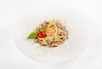 meat dish with garnish
