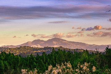 Mountain inDistance Countryside Sky Dramatic Landscape