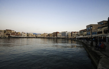 Obraz premium Harbor Greece