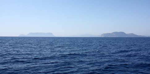 Fototapeta premium Sailing To Sardinia Island