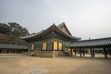 Fototapeta premium museoljeon hallways in bulguksa temple