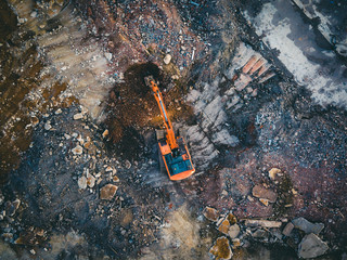 Obraz premium Aerial View of Hamilton New Jersey