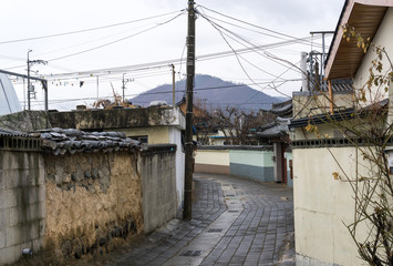 hwangridan street alleyway