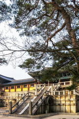 Fototapeta premium cheongungyo i baegungyo w świątyni bulguksa