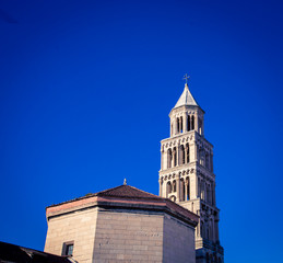 church tower in split