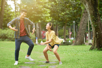 Fototapeta premium Dancing couple