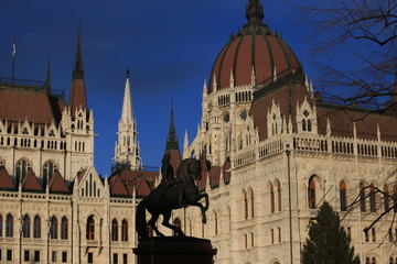 Obraz premium Parliment Building of Hungary in Budapest