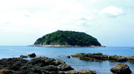 small islands and beaches, in tropical, Phuket Thailand 
