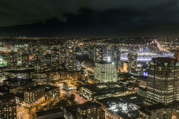 Vancouver night view