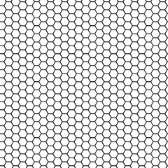 Circular honeycomb background. Elliptic gradient. grey background