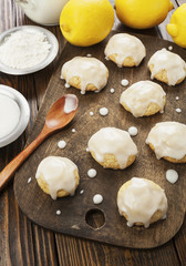 Lemon glaze cookies