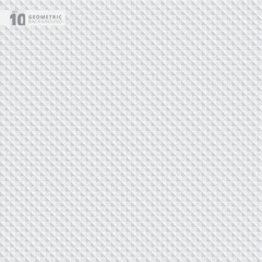 Abstract geometric triangle white and gray pattern background texture