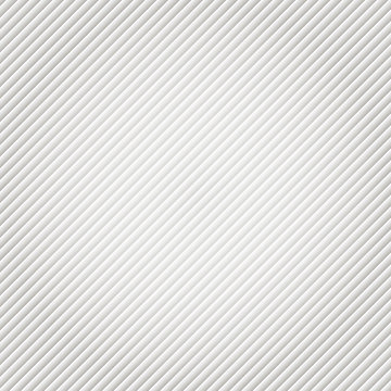 Gray and white gradient diagonal lines pattern. Repeat stripes texture background