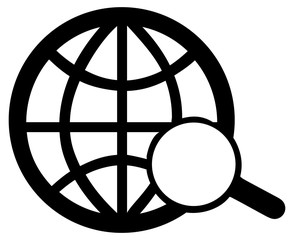 Black web vector icon