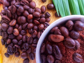 Coffee. Ingredient. Food. Natural. Organic. Raw.