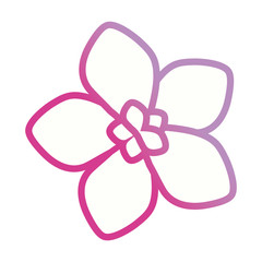 purple flower  design  vector illustration