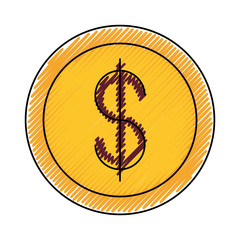 coin vector illustration