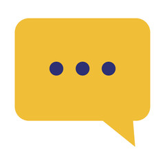 speech bubble isolated icon vector illustration design